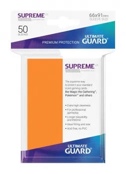Ultimate Guard Kartenhüllen Standardgröße Orange